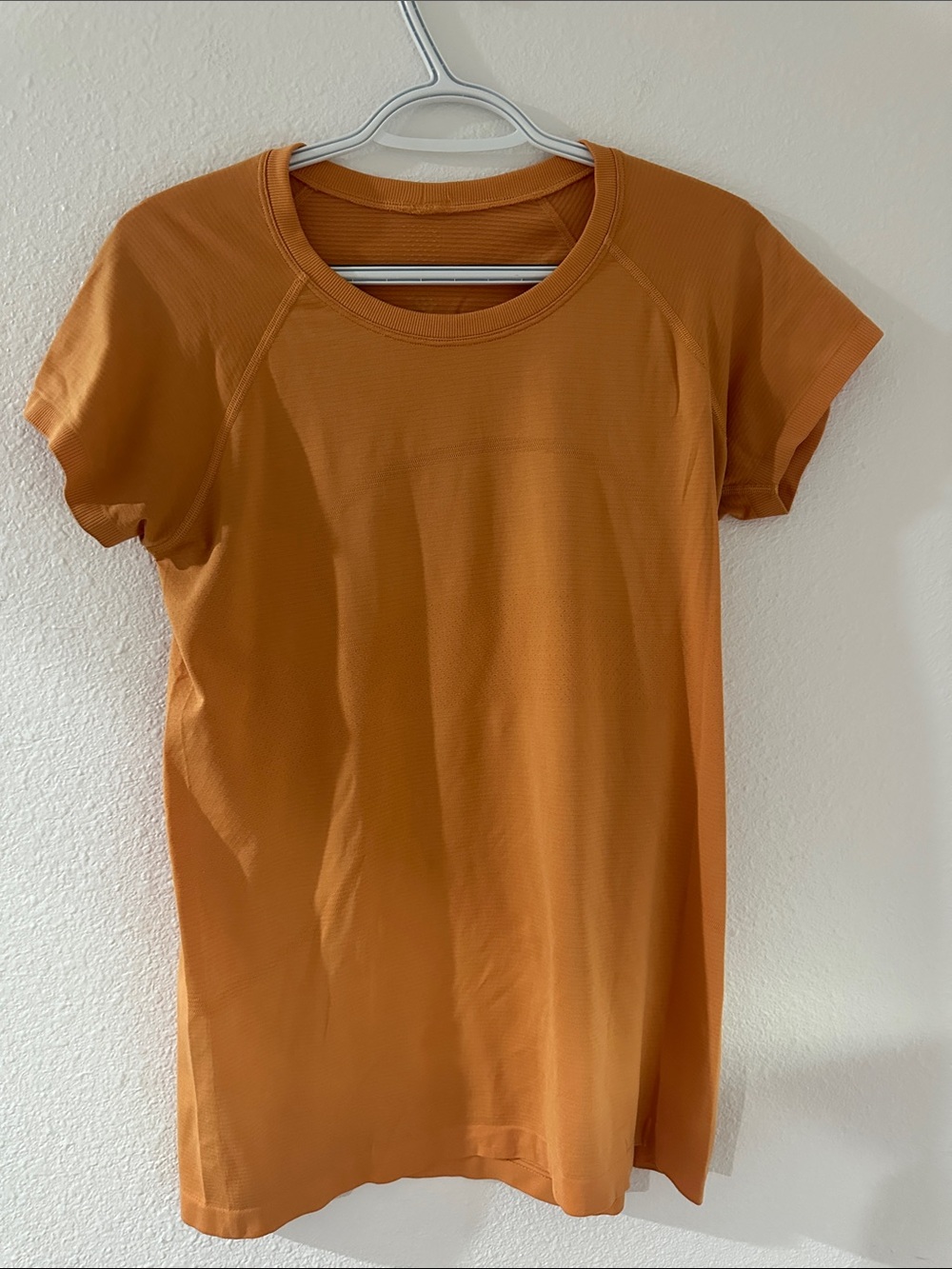 lululemon athletica Short Sleeve Active Tee — Orange